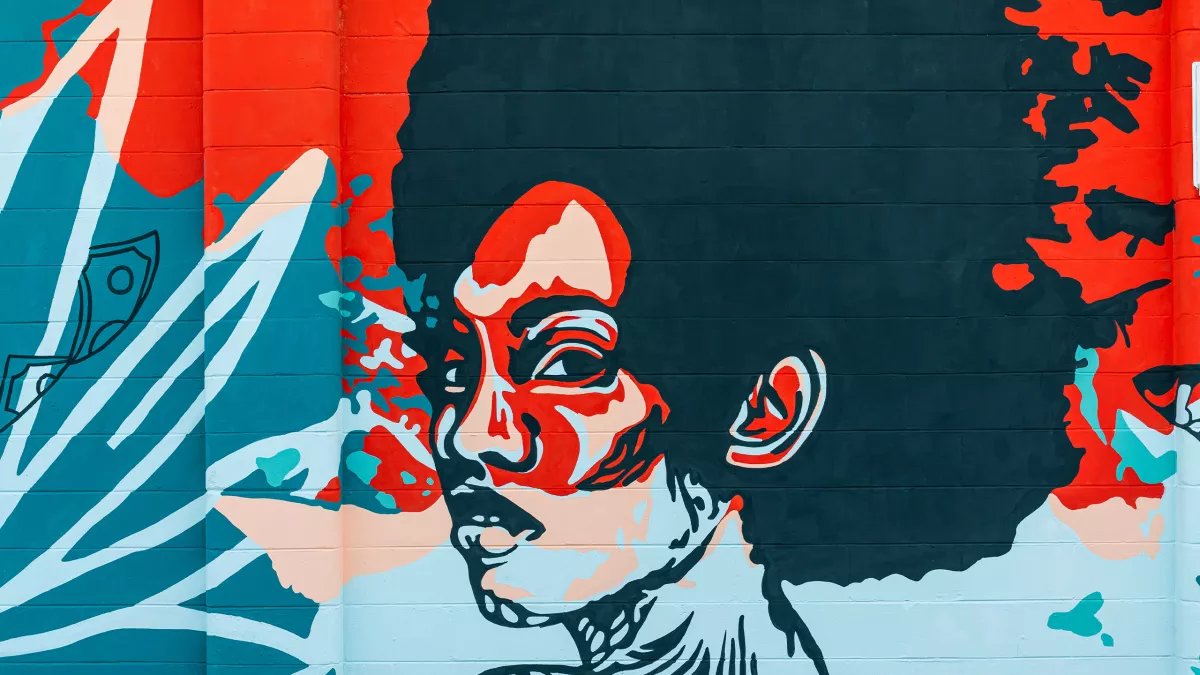 The Global Currency mural by Nneka Jones and Bianca Burrows