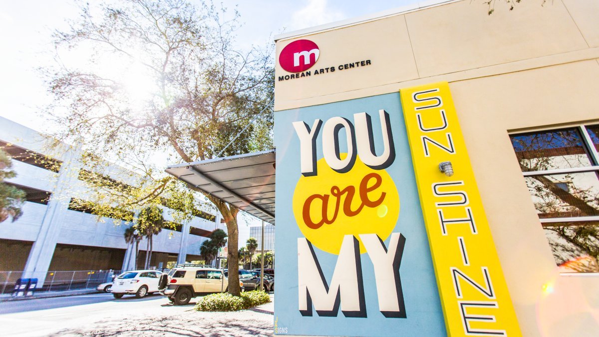 You Are My Sunshine mural by Jeffrey Sincich and Josh Stover