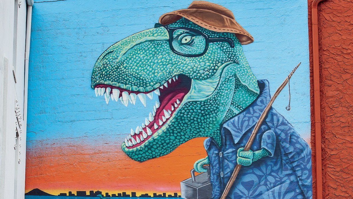 365 Million Things to Do mural by Derek Donnelly