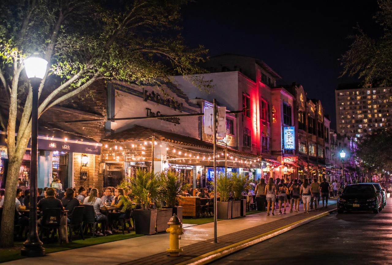 After Dark in Downtown St. Pete