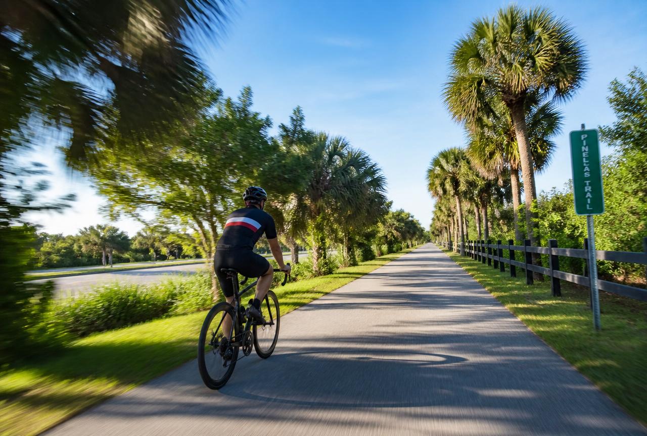 Riding the Pinellas Trail End to End